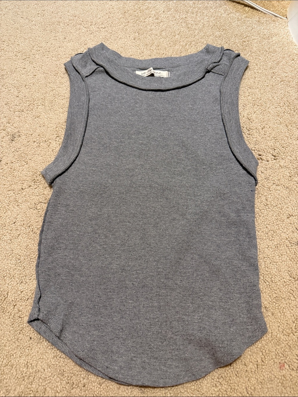 Free People Gray Tank